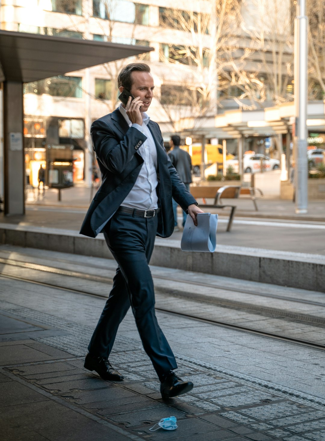 Corporate worker in Sydney CBD